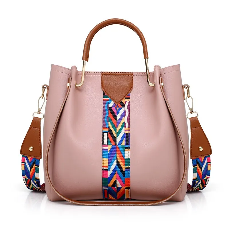 Bolsos Mujer 2020 4 Pcs Set Color Contrast Luxury Vintage Handbags For Ladies Bags Women Hand 1241