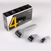 4 in 1 Derma Roller Set 0.5mm, 1.0mm, 1.5mm Titanium Micro Needles w/Travel Case