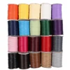 1mm Waxed Cotton Cord String Thread Rope DIY Jewelry Accessories 160M