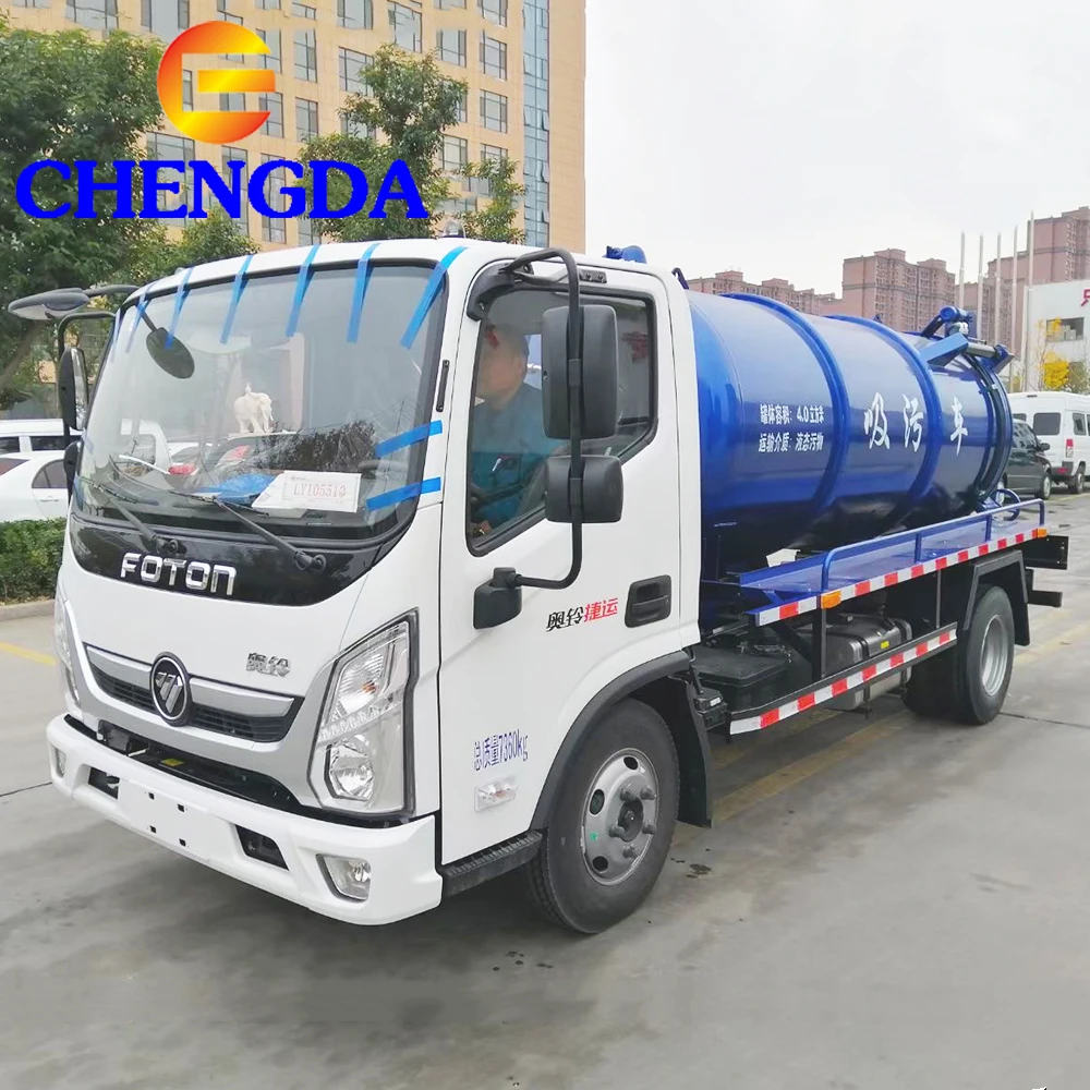 Sinotruck Howo Vacuum Pump For Sewage Trucks Used Sewage Suction Truck