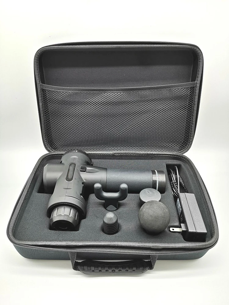 yige fast delivery handle 6 heads massage gun 2019 new design