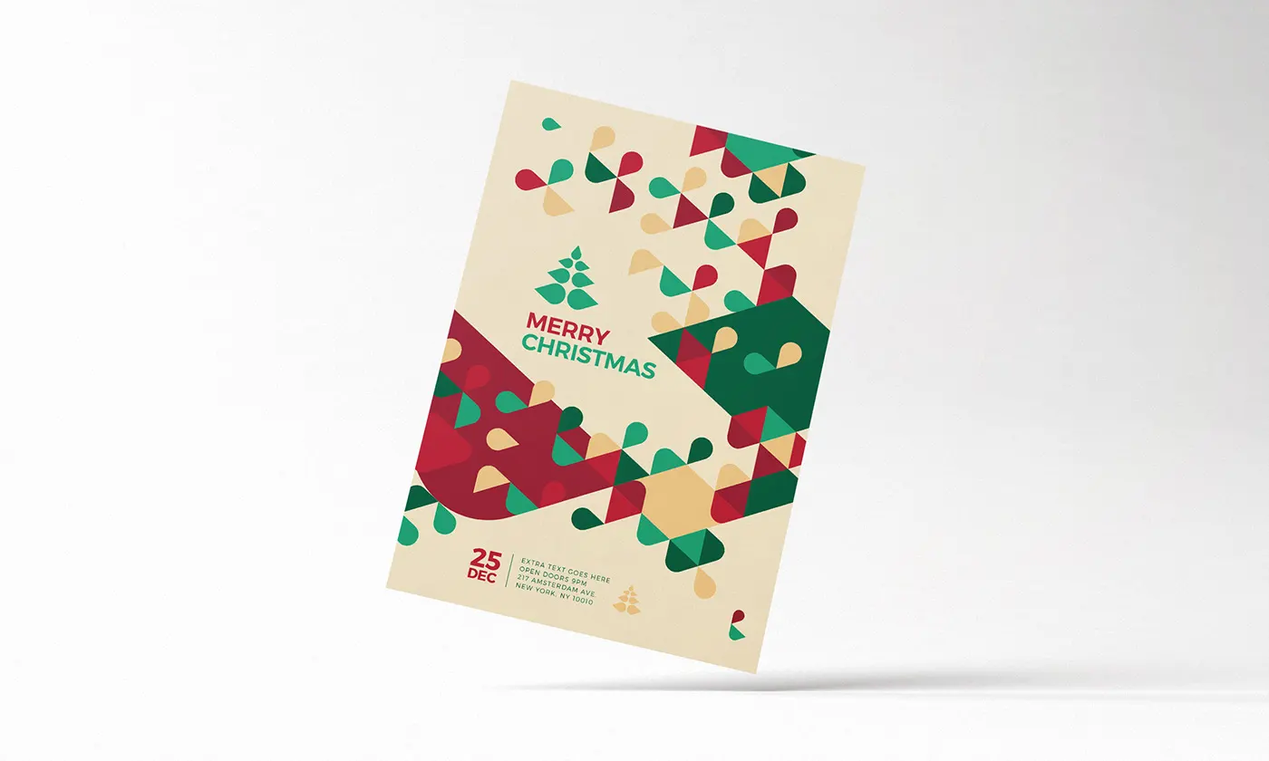 专业设计a4纸手工圣诞贺卡