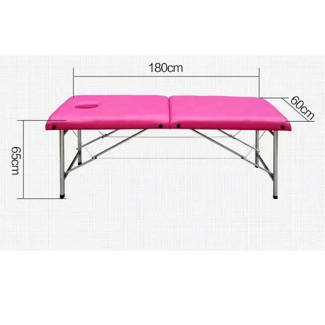 
Stainless steel folding massage table economic price cheap portable massage table 