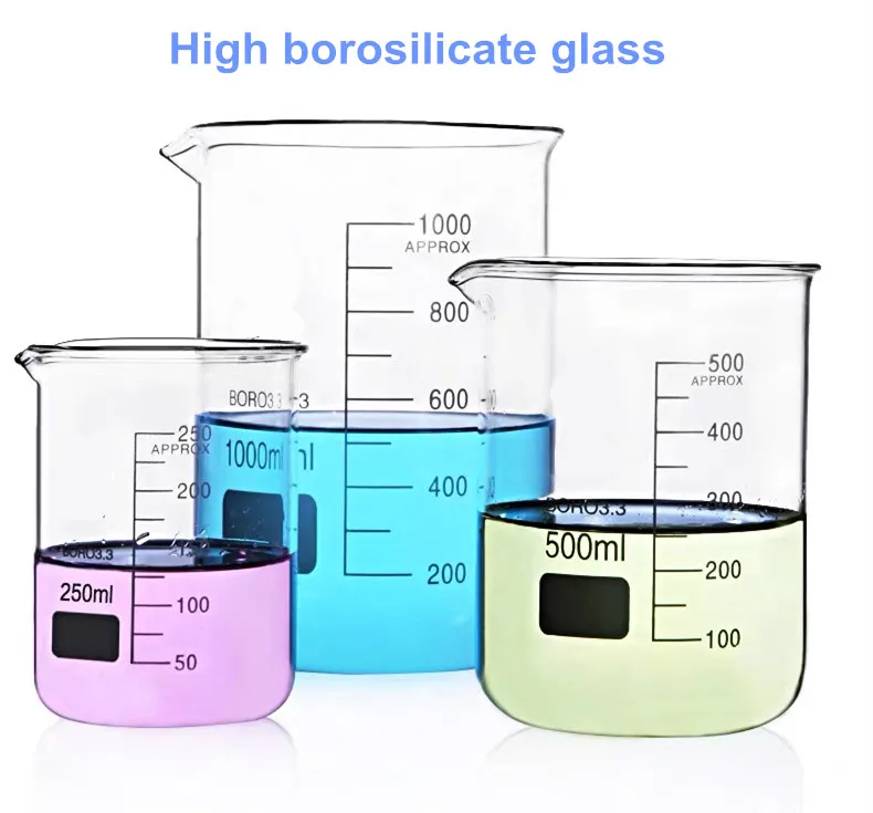 Haiju Lab Chemistry Beaker Laboratory Glass Beaker Glass 250 Ml Glass