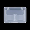 WEISHENG 11MM 4-SD Memory Card Case Holder Container Storage Box Plastic Clear With 1 Tray Wholesale