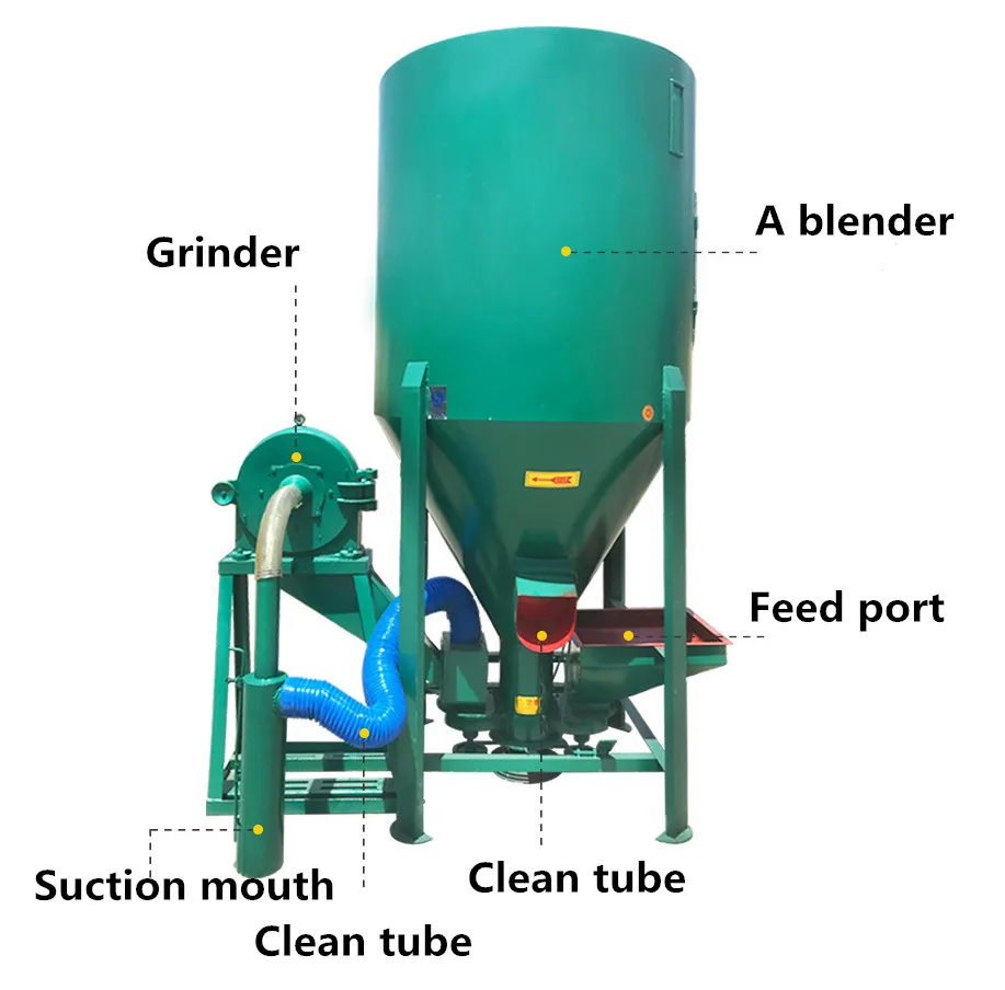 Small Animal Feed Grinder Poultry Animal Feed Grinder And Mixer Buy