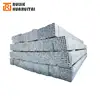 ASTM A53 25*50 pre galvanized hollow section hot dipped galvanized square and rectangular tube for bridge