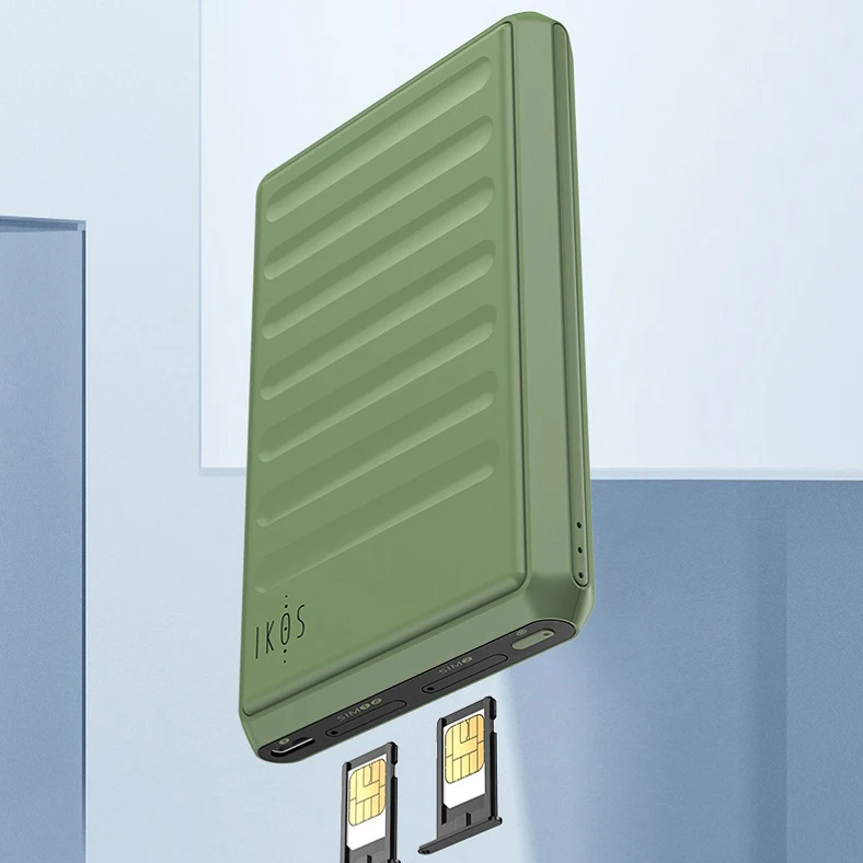 IKOS K6 Multi Nano SIM Card Adapter for iPhone - Travel & Business