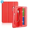 Card slot box package for ipad case multi-function pu leather case for ipad 9.7 2017/2018 for ipad 1/2