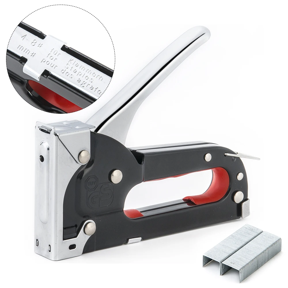 Heavy Duty 48mm Nailing Tacker Gun Woodworking Tool For Wood