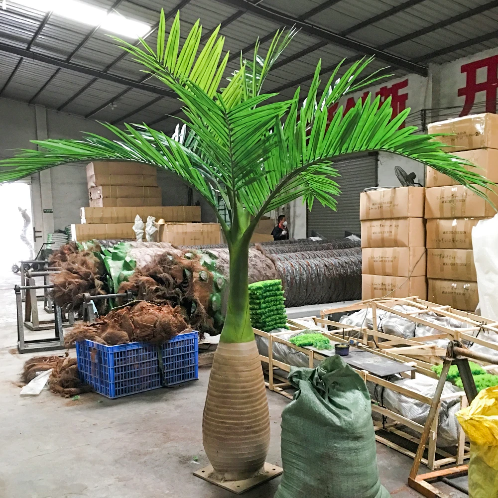 Haihong Guangzhou Artificial New Bottle Palm Tree Artificial Outdoor