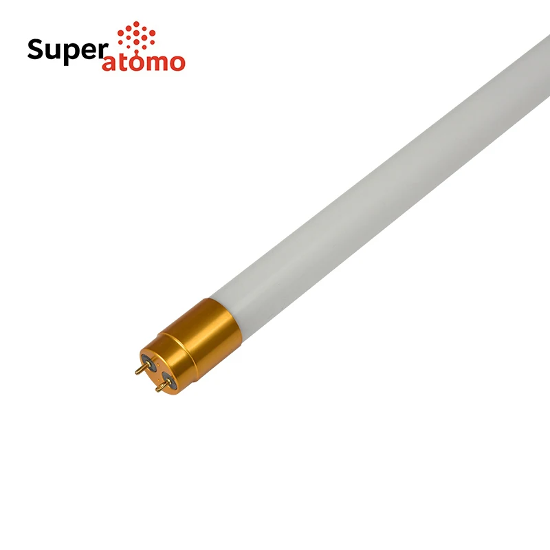 Innovative Products CE RoHS IP33 Waterproof Tube Fittings Indoor Aluminum Glass LED Tube Light