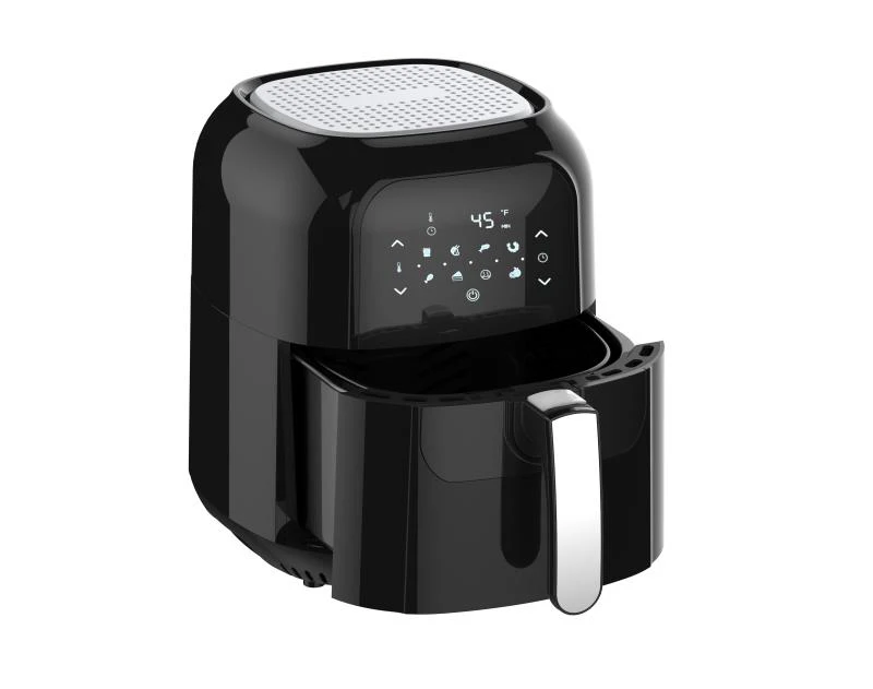 5.5l Large Square Touchscreen Digital Dry Air Food Fryer Oil Free Low Fat Electric Deep Fryers