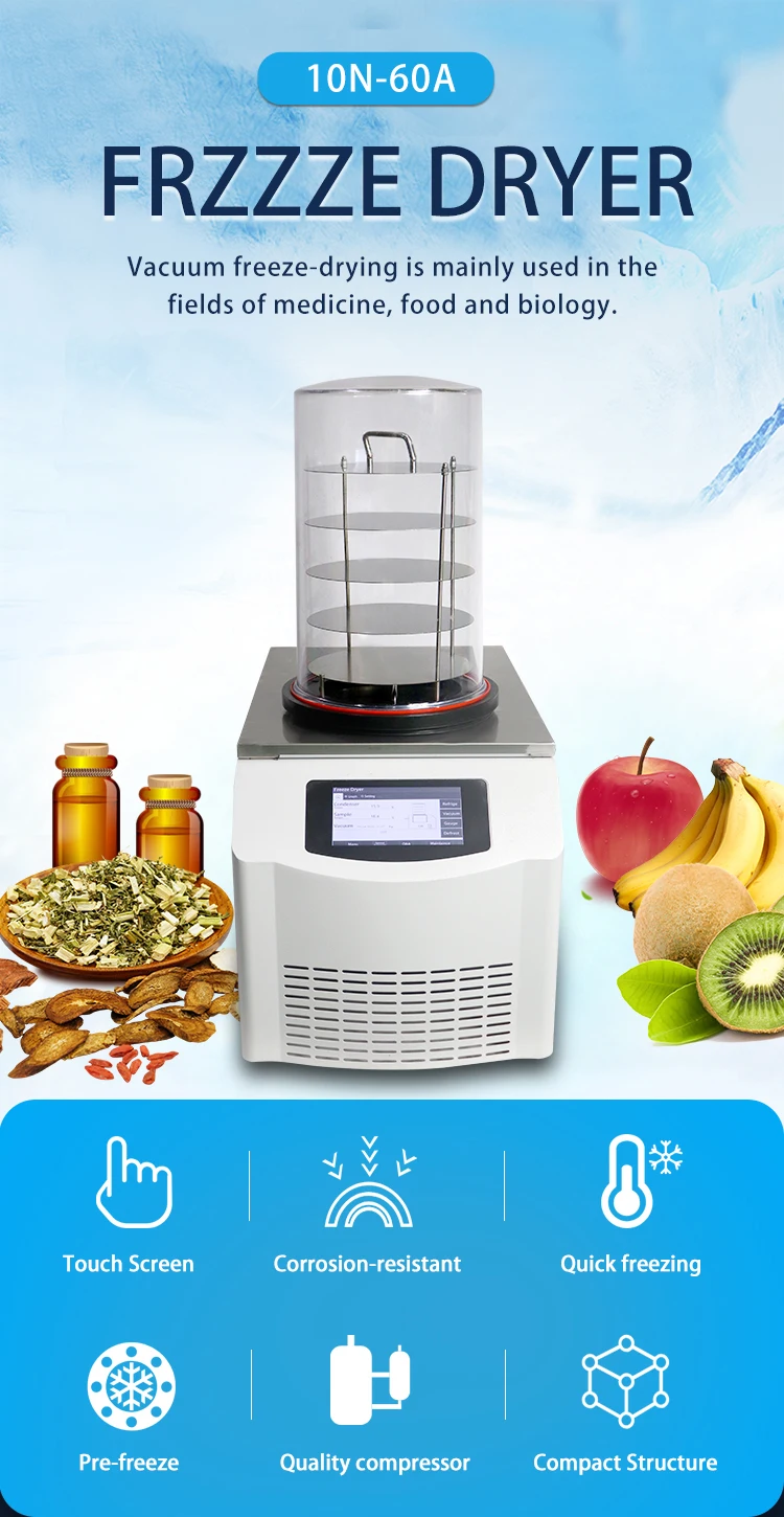 Lyophilizer Freeze Drying Lyophilization Machine