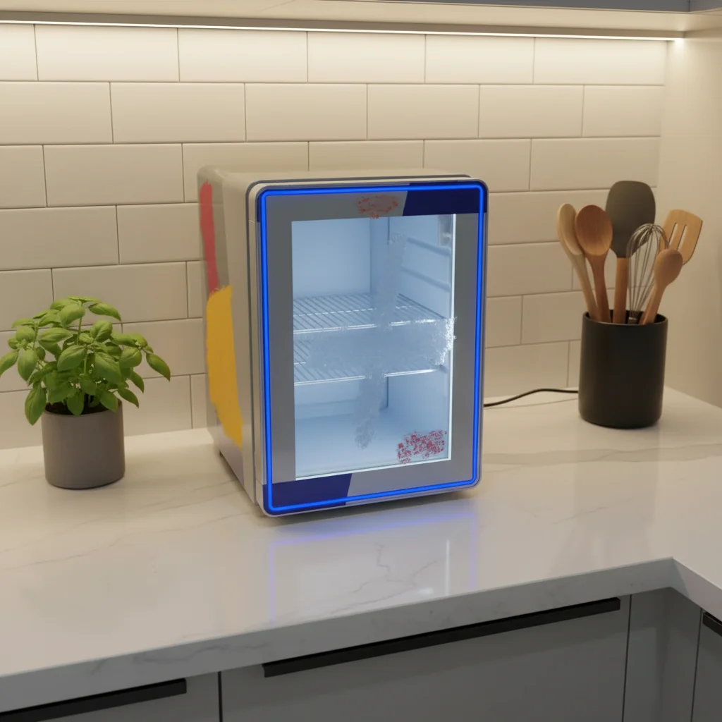 Red Bull Mini Fridge - Efficient Energy Drink Display