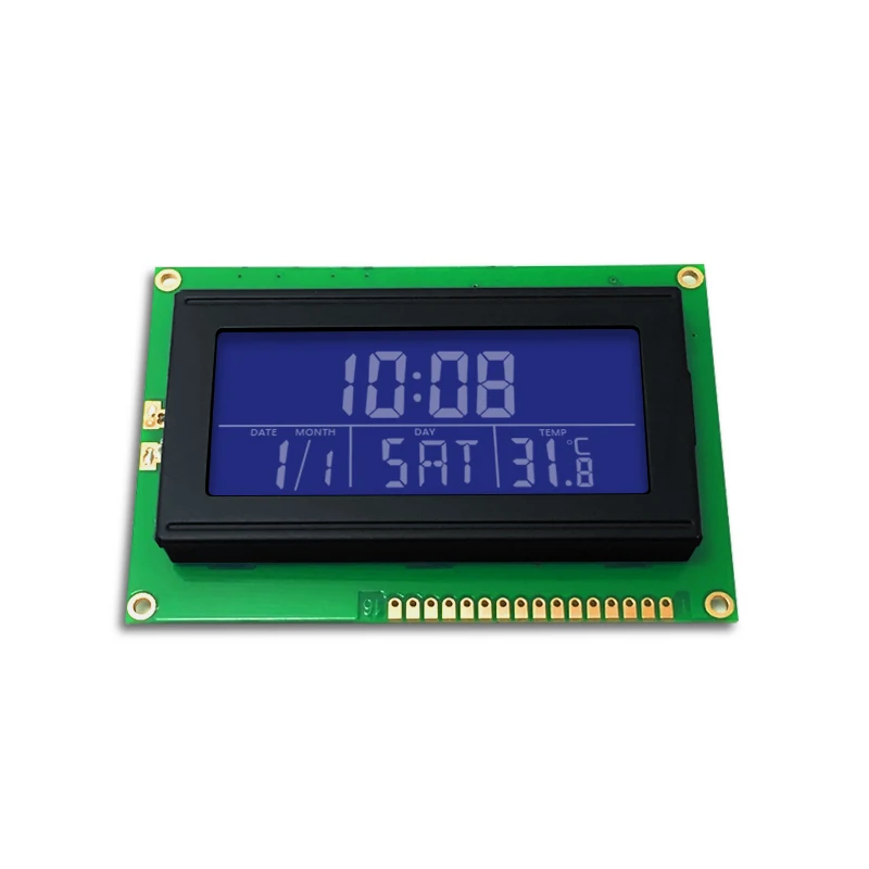 product customized yellow green blue 16x2 monochrome stn mono 33v 5v 1602 216 character lcd display-3