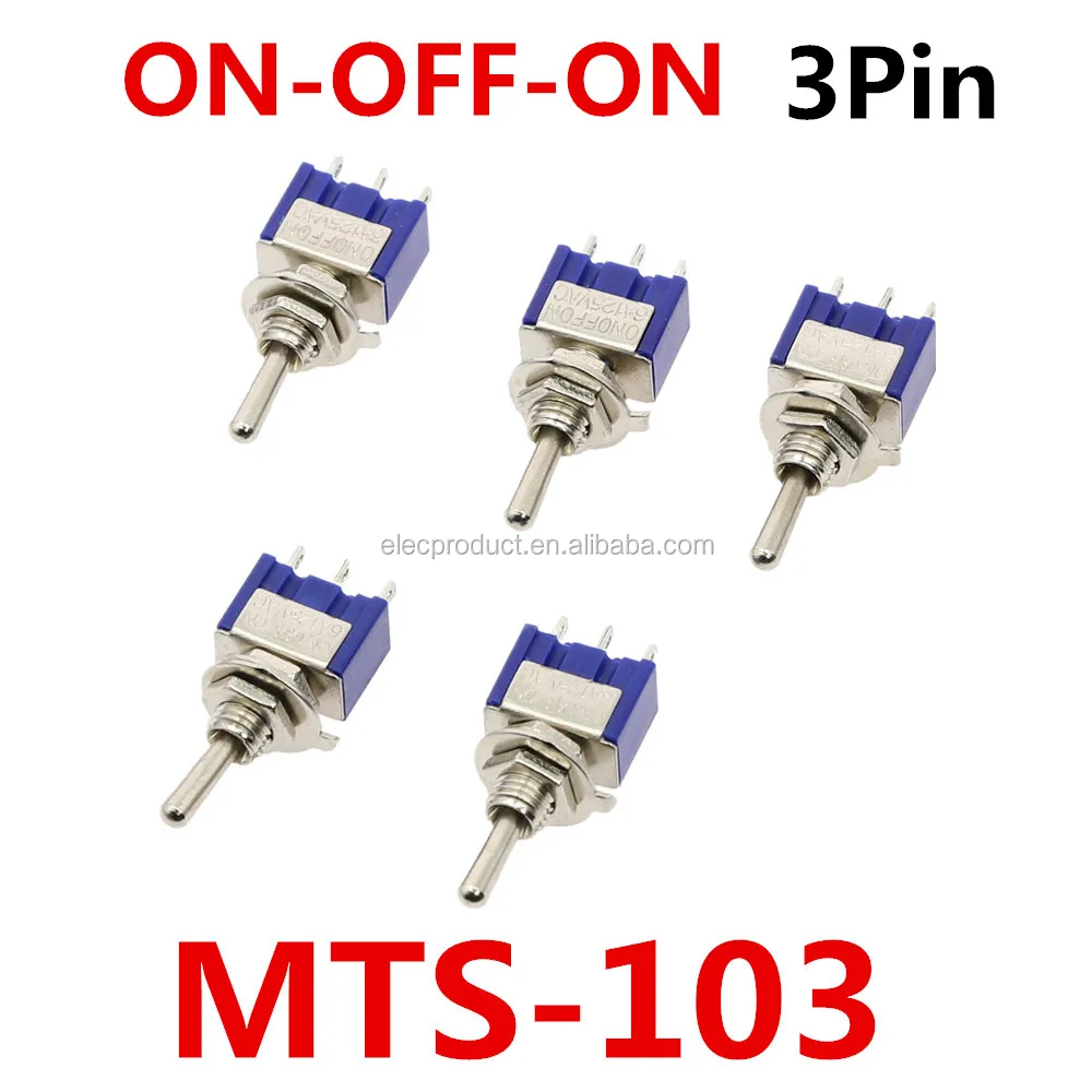 250V 6A 125V Toggle Composite Button F2X7 H9C7 Details about   MTS102 3A 