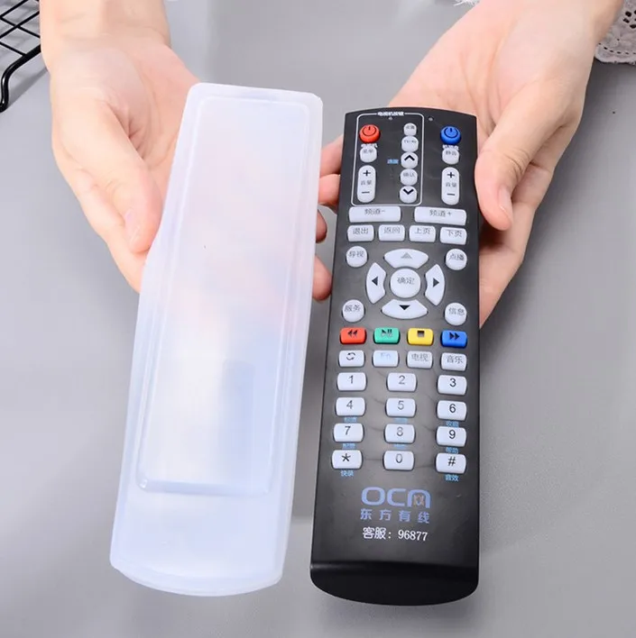 Quality Anti-dust Protective Cover TV Remote Control Air Condition Silicon Case 