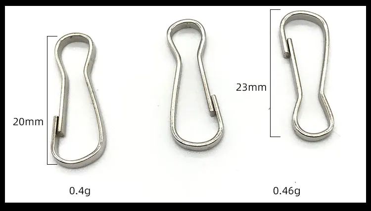 Metal Simplex Spring Hook Iron Lanyard Purse Pulis Snap Clip Hooks For ...