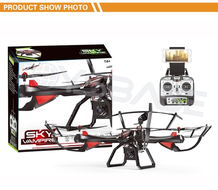 2.0 mp hd wifi camera rc quadcopter drone