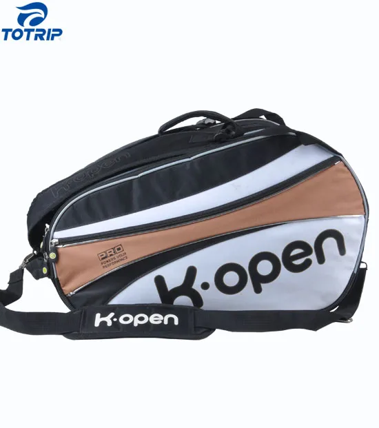 Custom logo club team tennis racquets gear backpack bag