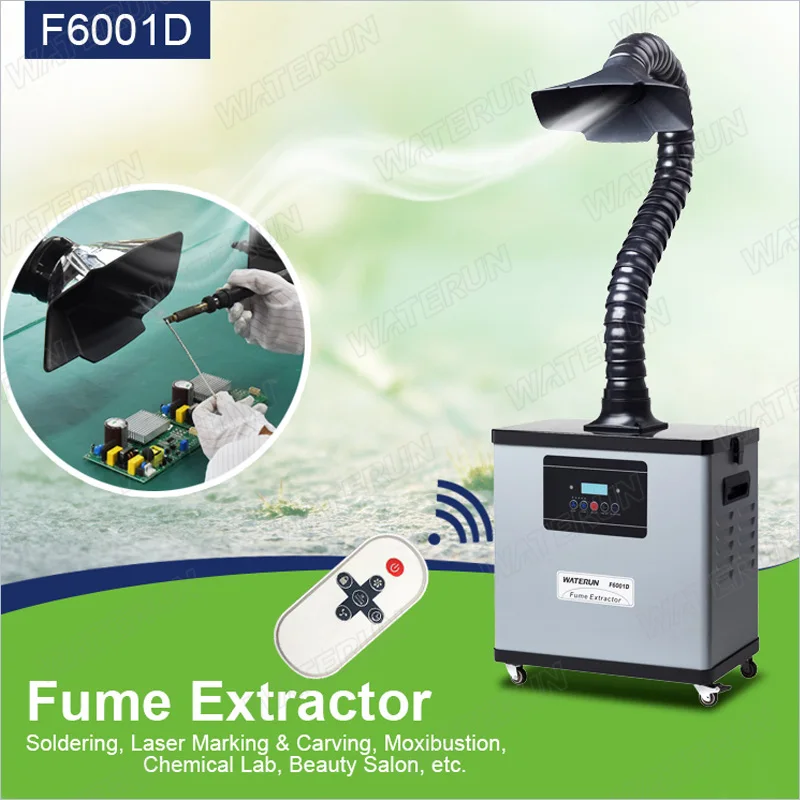 330w Soldering Fume Extractor With Digital Display And Remote Controller Buy Fume Extractor
