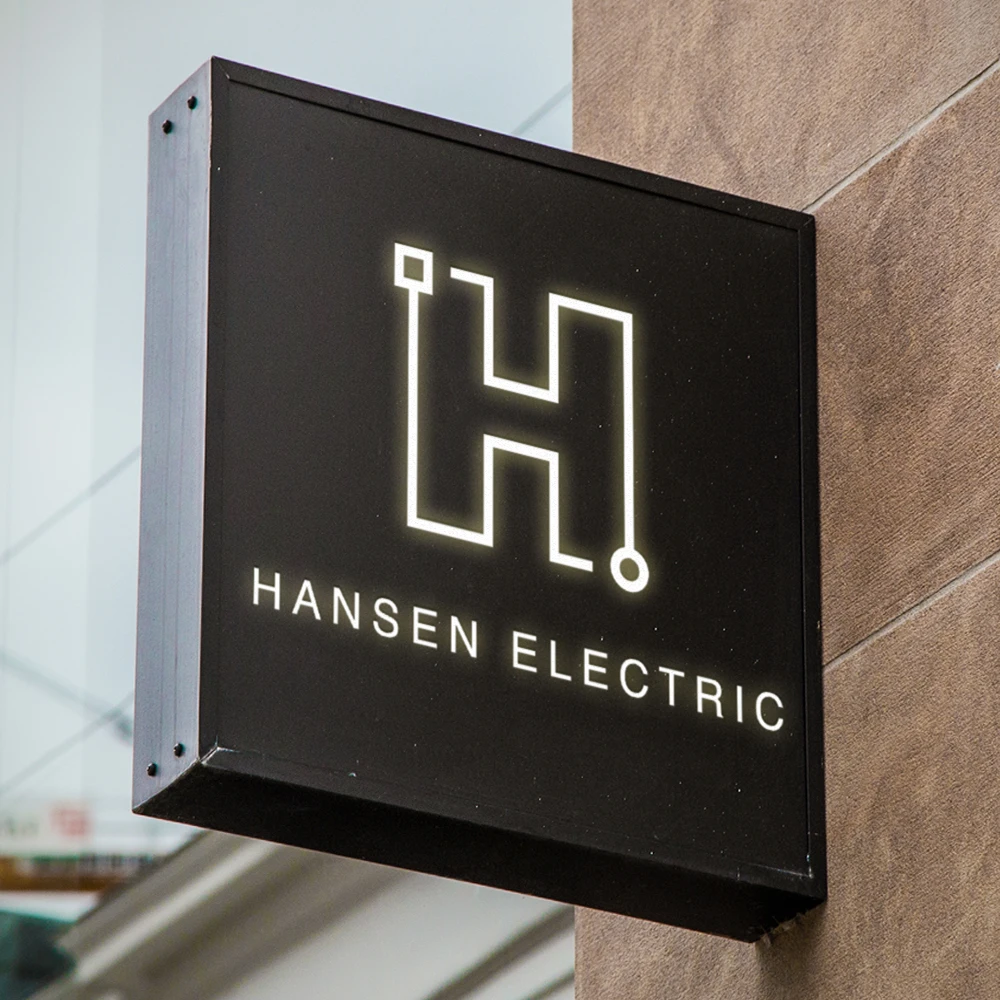 Led Light Box Sign Led Letter Acrylic Light Boxes Logo Store Outdoor