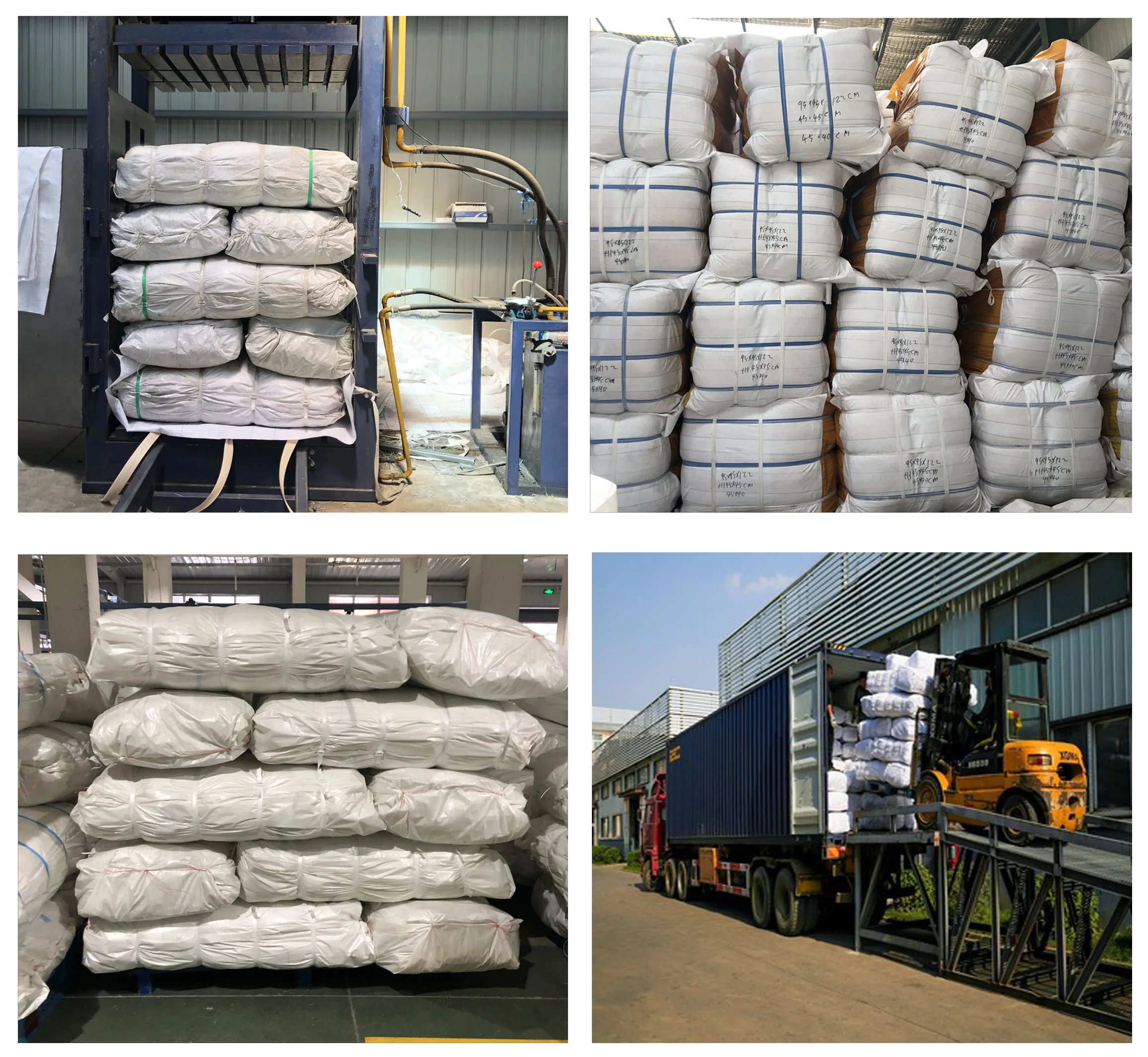 中国层压散装 20 英尺集装箱内胆袋包装,用于包装水泥,面粉,粮食,糖