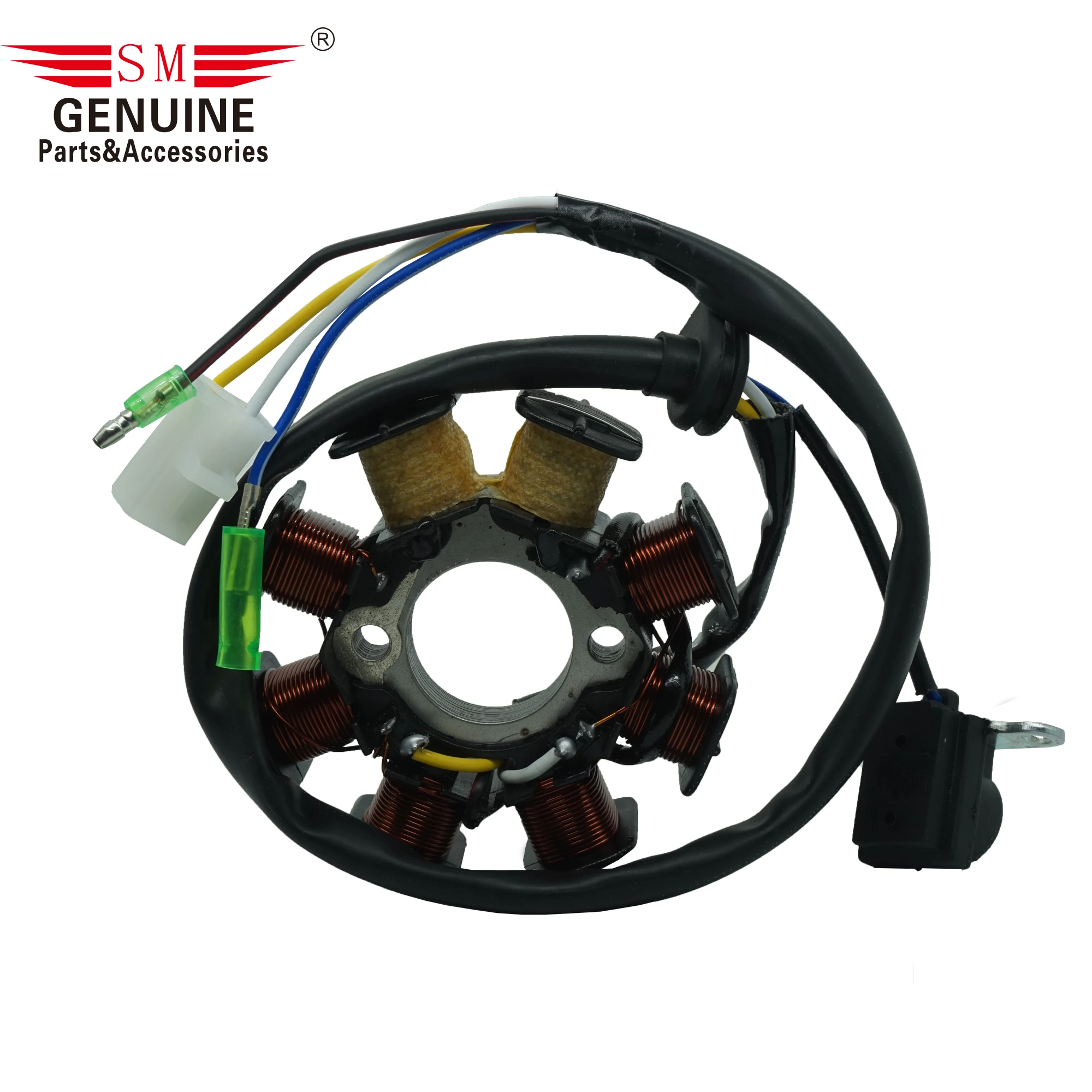 Motorcycle Stator Coil For 6+2coils 8 Coils Gy6 50cc Scooter