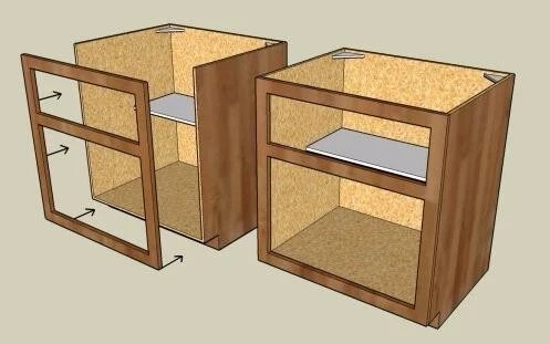 Modern laminate european style kitchen cabinet solid wood kitchen storage cabinet