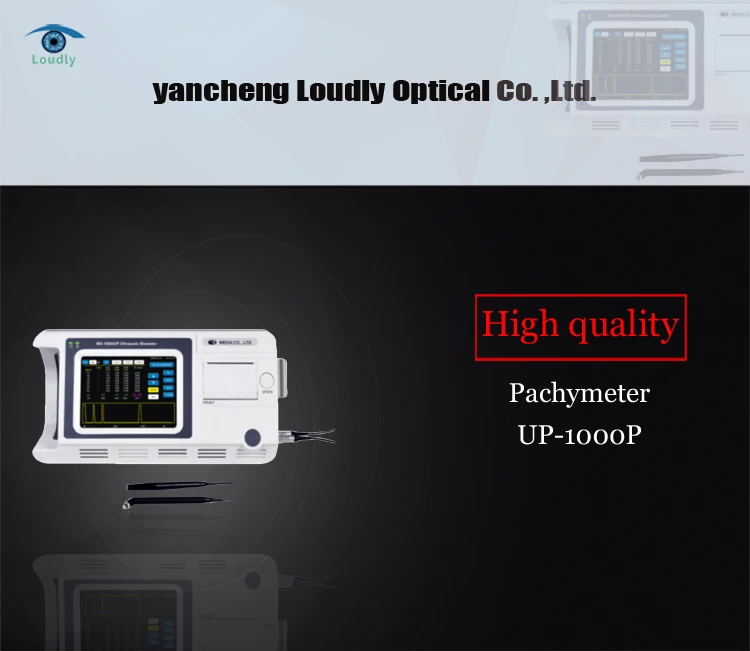 1000P P Scan Ophthalmic Ultrasonic Pachymeter