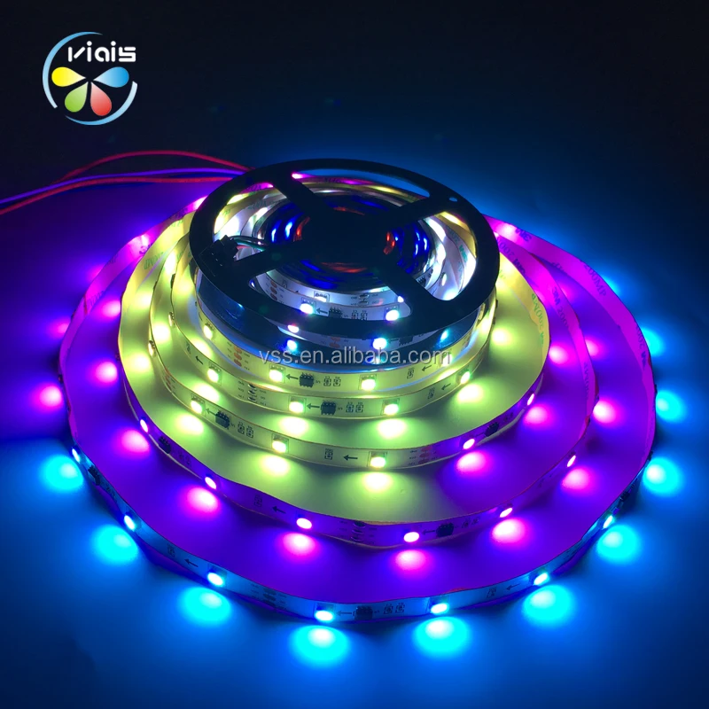 IP20 IP67 Silicone Tube Waterproof  WS2811 UCS1903 SM16703 Pixel Addressable Digital 5050 Rgb Led Strip