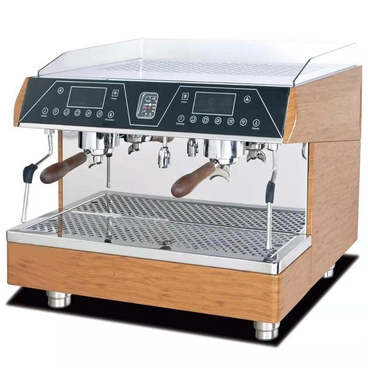 Commercial Espresso Coffee Machine Italian Double Group Cappuccino