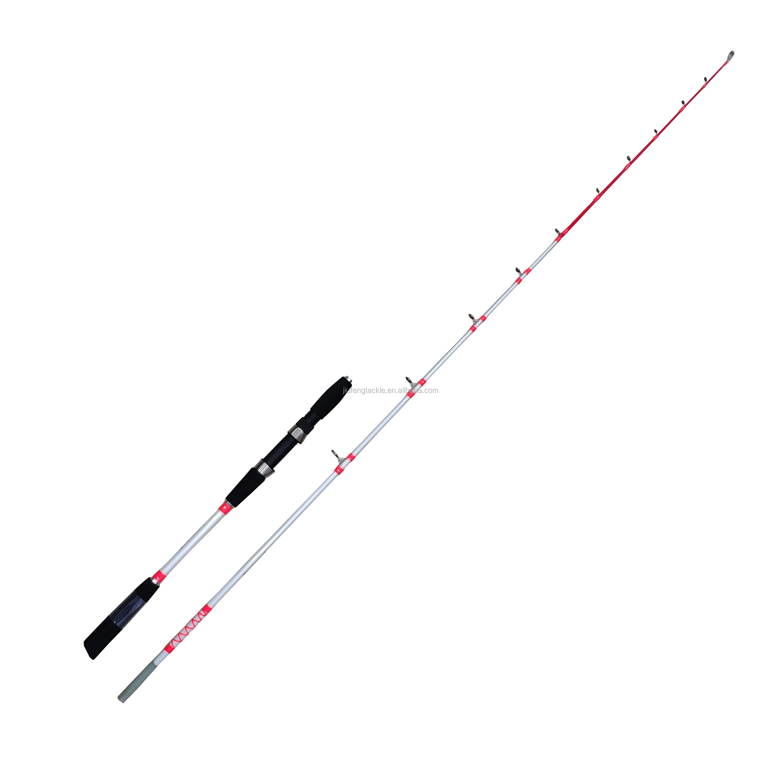 Slow Pitch Jigging Rod 2 Section Saltwater Spinning Jigging Fishing
