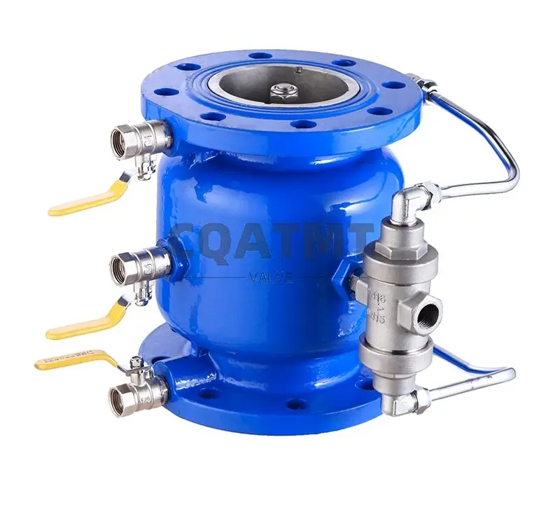 Cqatmt.ductile Iron 3 In 4in Low Resistance Backflow Preventer Reduced ...