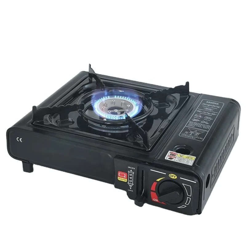 Folding Mini Dual Fuel Camp Stove Portable Camping Gas Stove For