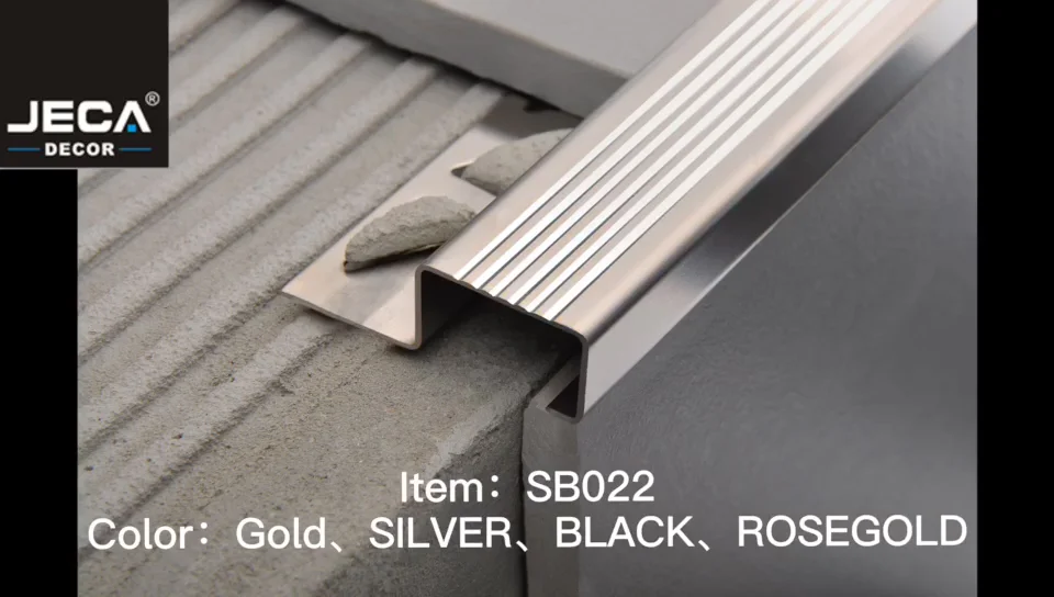 Jeca Stainless Steel Stair Nosing Profiles Tile Trim Tile Corners Buy