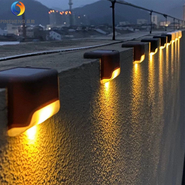 Solar LED Deck Lights Path Stairs Step Fence Lamps Waterproof Wall Lamp Landscape Lights Outdoor garden light