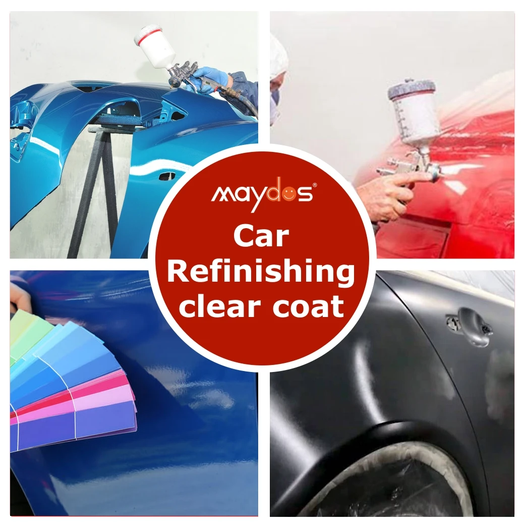 2K HS clear coat Acrylic Spray Car Automotive Refinish