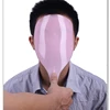 Transparent Hairdressing Hairspray Mask Shield Handle Face Protector