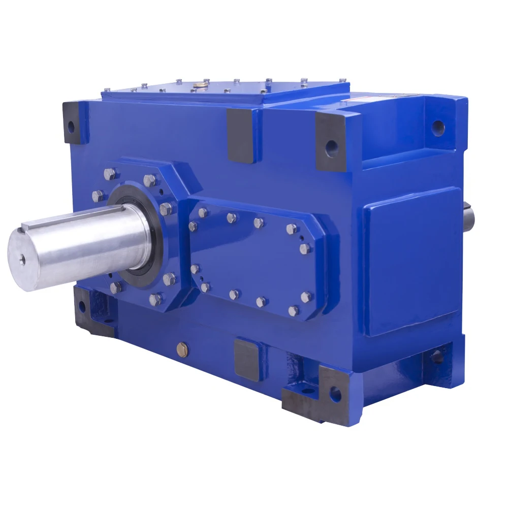 Helical Hypoid Spiral Bevel Gearbox With Motor Power Drive Gearbox
