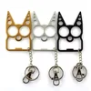 Creative wrench Outdoor self-defense broken window Tool key chain Multi-function keychain Zinc alloy bottle opener