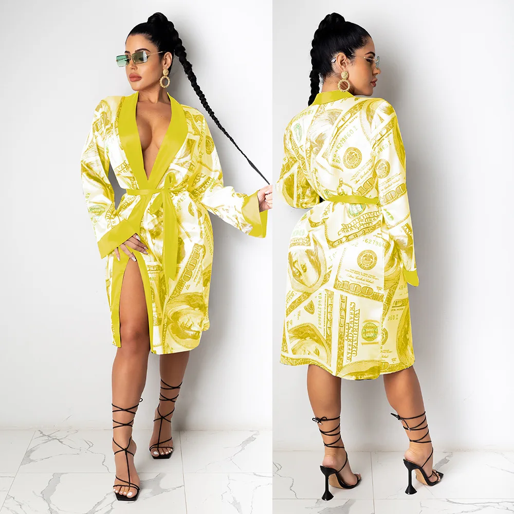 satin money robe