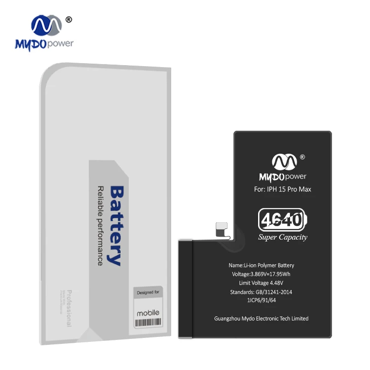 100% Full Capacity iPhone Battery for XS Max, 11, 12, 13, 14 Pro