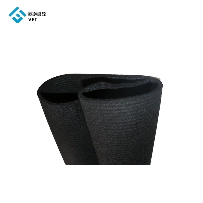 Latest products Soft carbon graphite felt for floor cover/stove support