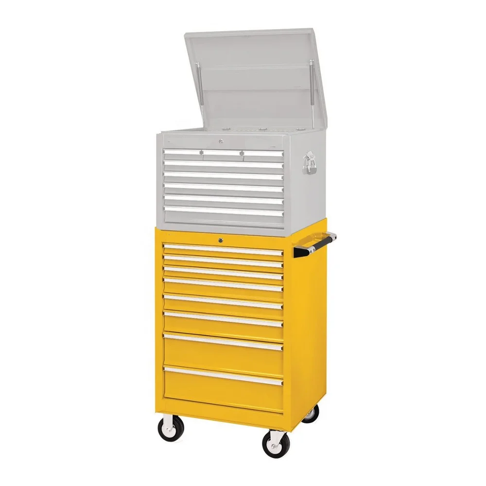 China Wholesale 26 Inch 8 Drawers Tool Chest on Wheels , Multi-colors Mechanics Roller Cabinet supplier