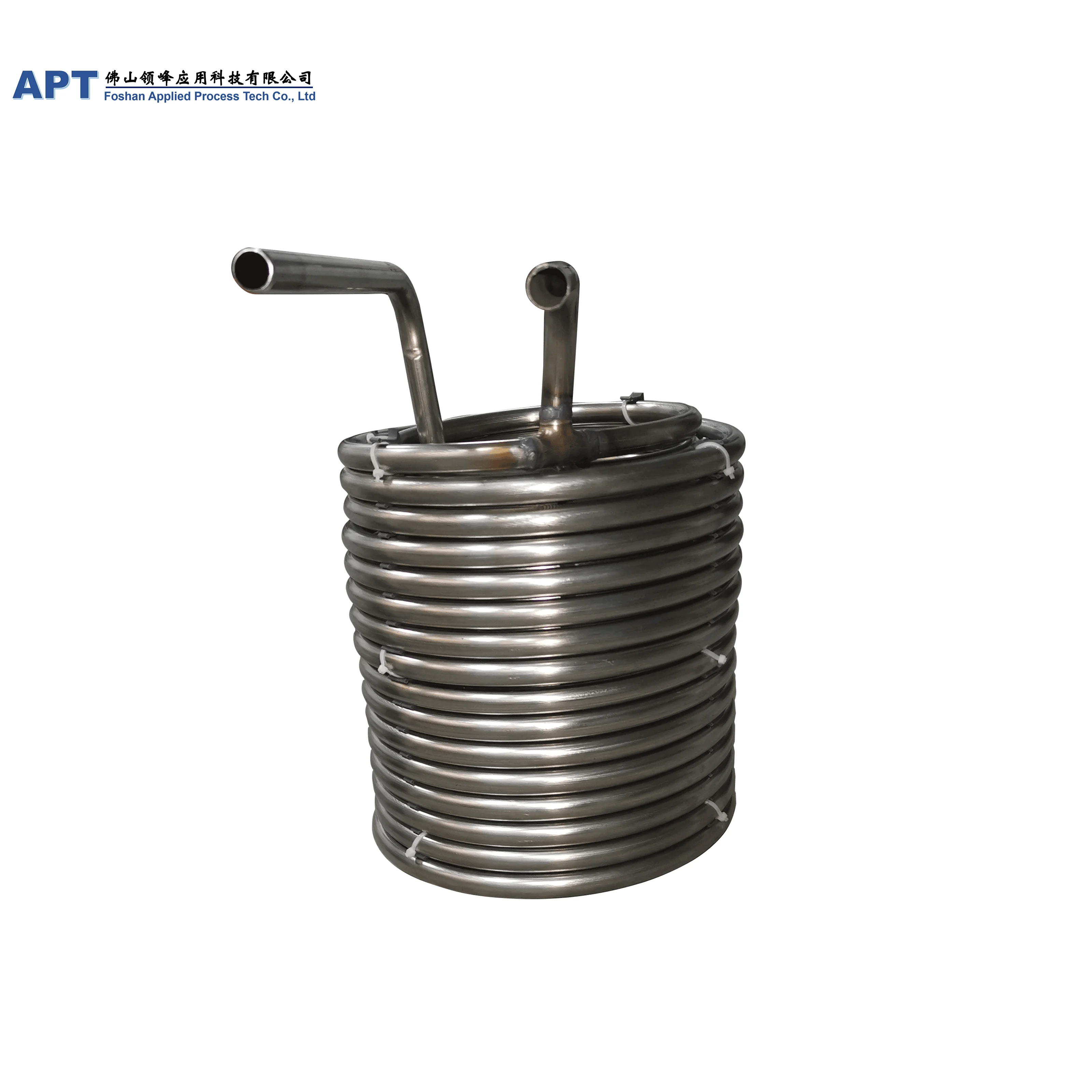 
Special custom-made spiral stainless steel pipe coil cooling system for milk cooling 