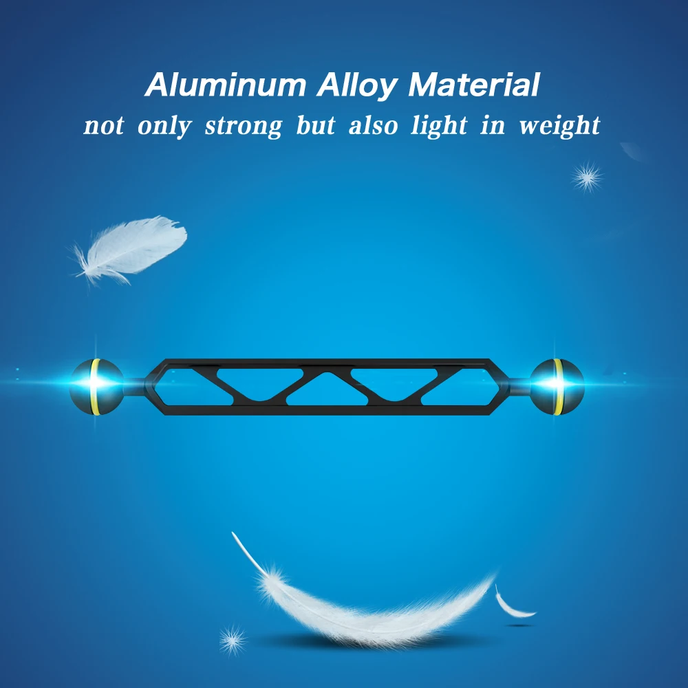 float Double Ball 5" Aquatic auftriebsarm aleación de aluminio schwimmarm float Double Ball 5" Aquatic auftriebsarm aleación de aluminio schwimmarm