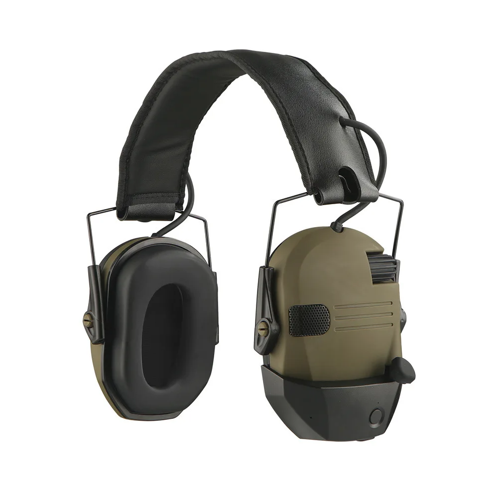 Hot Selling Tactical Ear Headset Outdoor Sports Hunting Cross-Border Noise Reduction Headset with Sound Pickup Top Pick Hunting