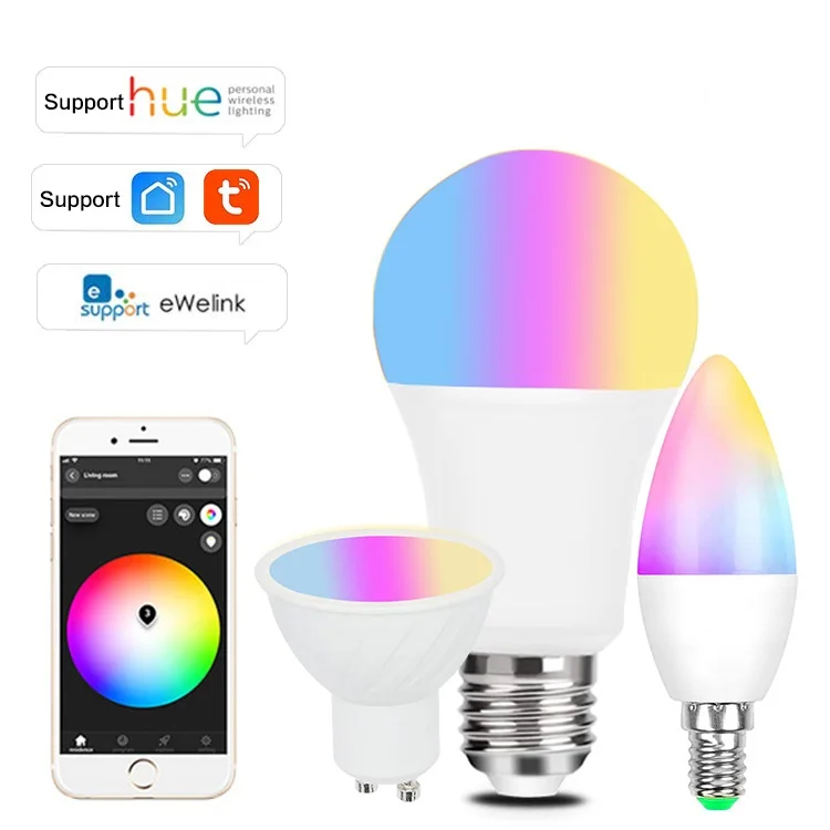 Amazon Echo Plus ZigBee 3.0 Hub Control Light 5W 10W 110V 220V 230V Tuya ZigBee Smart Light Bulb